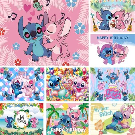 Disney Lilo Stich Geburtstags Feier Dekorationen Kinder Cartoon Party