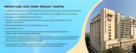 Bombay Hospital Best Multispeciality Hospital In Mumbai