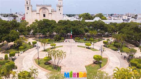 La Plaza Grande de Mérida la segunda más extensa de México Portal