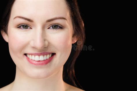 Portrait Of Woman Posing For The Camera Stock Image Image Of Naked Attractive 77690563