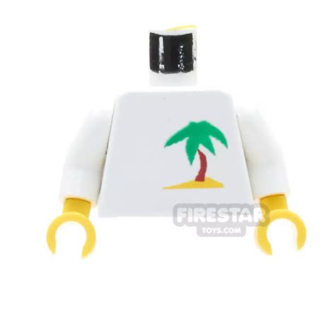 Lego Minifigure Torso Paradisa Palm Tree