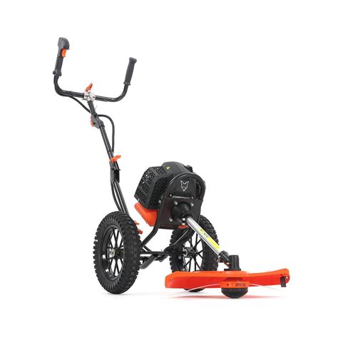 Fuxtec Petrol Wheeled Brush Cutter Grass Trimmer Kw Cc