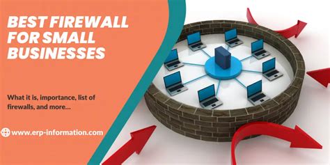 10 Best Firewall for Small Businesses of 2025 (Features & Pricing)