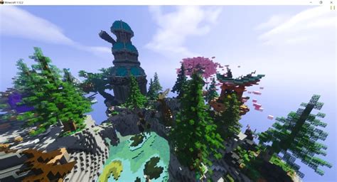 Server Hub Lobby Spawn Minecraft Map