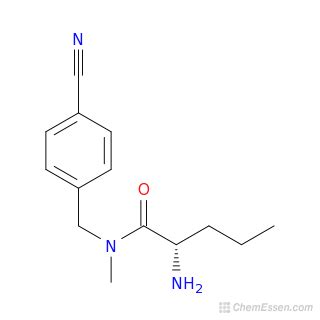 S Amino N Cyanophenyl Methyl N Methylpentanamide Molecular