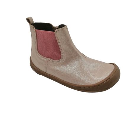 Bota chelsea respetuosa FLEXI NENS Rosa Nude El Arca de Noé