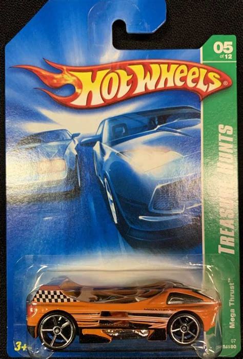 2007 Hot Wheels Mega Thrust Treasure Hunt Mainline Treasure Hunt