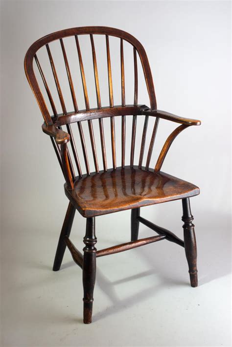 Bow Back Windsor Armchair Circa 1830 Bada