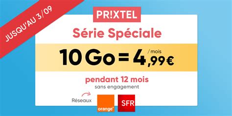 Prixtel Casse Le Prix De Son Forfait Mobile Ajustable Partir De