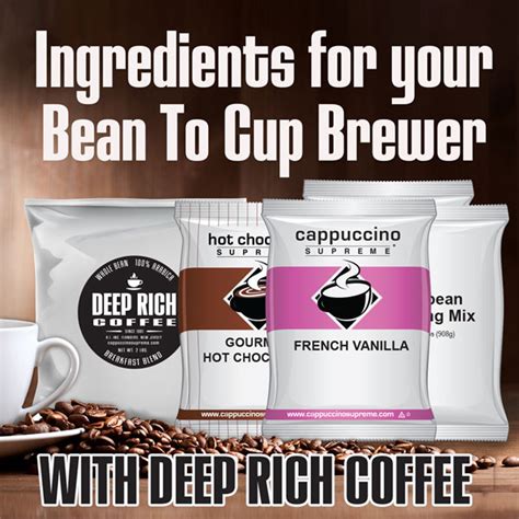 Bean To Cup Ingredient Kit With 100% Arabica Deep Rich Coffee ...