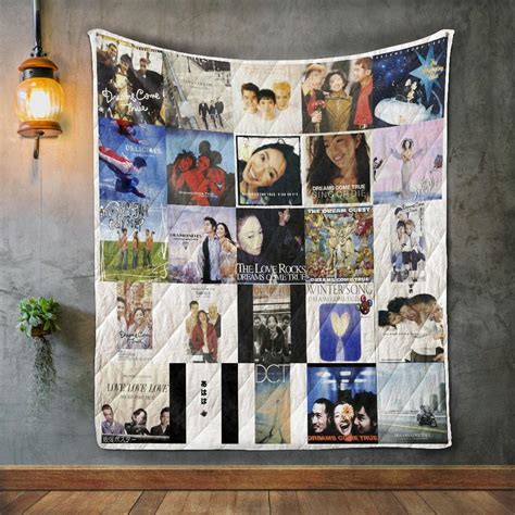 Dreams Come True Album Covers Quilt Blanket Dreamrooma