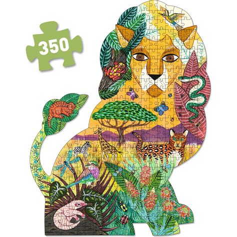 Puzzle Lion Pi Ces Puzz Art Djeco