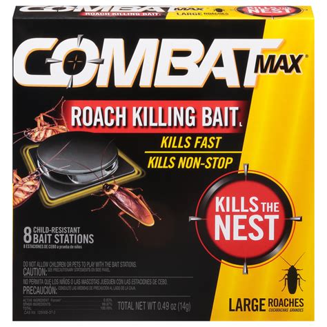 Save On Combat Max Roach Killing Bait Station Large Roaches Order Online Delivery Food Lion