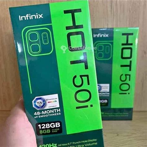 Téléphones Tablettes Infinix hot 50i 128gb neufs et occasions au Cameroun CoinAfrique Cameroun