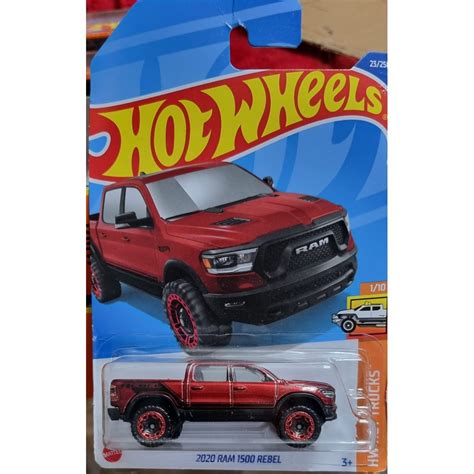 RAM 1500 REBEL 2020 HOT WHEELS HOT TRUCKS Shopee Brasil