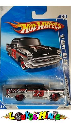 Hot Wheels Edelbrock 57 Chevy Bel Air Hw Performance 2010 Frete Grátis