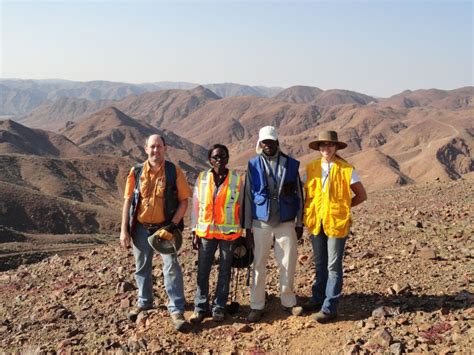 Kurt Friehauf - Namibia 2011 - Field work in one of the oldest porphyry ...