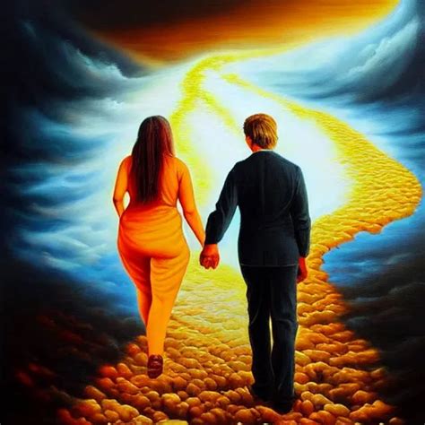 Photo Of A Couple Walking Hand In Hand In Heaven And Stable