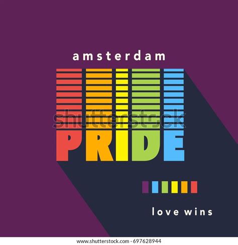 Gay Pride Poster Rainbow Spectrum Flag Stock Illustration 697628944 Shutterstock