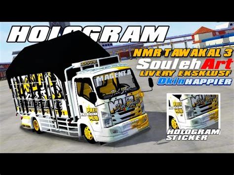 Mod Bussid Terbaru Nmr Souleh Art Livery Nmr Tawakal Souleh Art