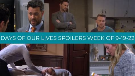 Days Of Our Lives Spoilers For The Week Of 9 19 22 Abigails Killer Is