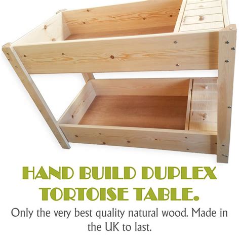 Duplex Tortoise Table 48 X 24 X 8 Happy Tortoise Habitats Tortoise Table Tortoise