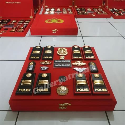 Jual Pangkat Pdh Pdu Iptu Polisi Sepaket Box Set Custom Shopee Indonesia