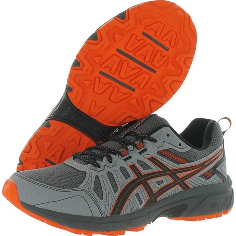 Asics Mens GL-Venture 7 Ortholite Mesh Trail Running Shoes - 10 Extra ...