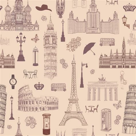 Papel De Parede Torre Eiffel Paris France Nude Tons Pasteis Quarto