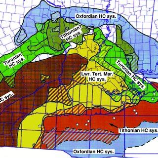 Example Of A Regional Seismic Line From The Eastern Gulf Of Mexico That