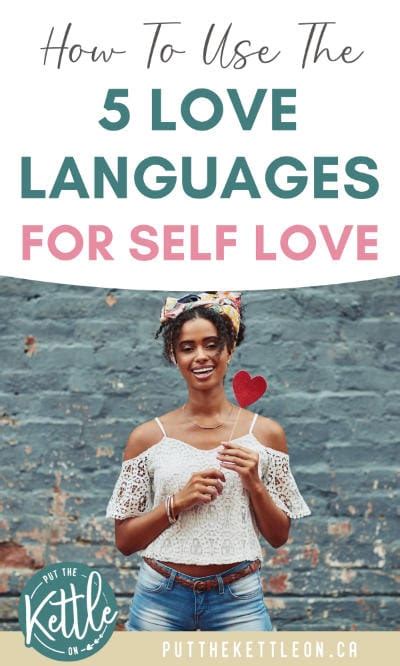 75 Self-Love Language Activities To Love Yourself More