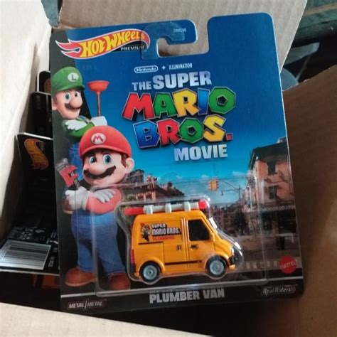 Jual Hot Wheels Premium Plumber Van Super Mario Bros Shopee Indonesia