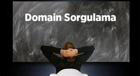 Domain Sorgulama Whois Le Cretsiz Olarak Alan Ad Sahibi Nas L