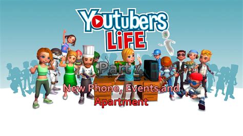 New Phone Events And Apartment Youtubers Life Youtube Simulator