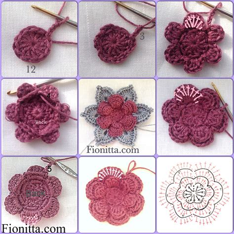 Crochet Flowers – Fionitta crochet