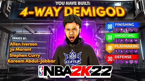 This Super Rare Way Demigod Build Is Breaking Nba K New Best