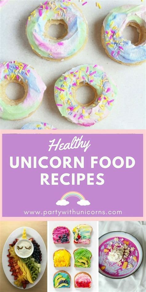 Healthy Unicorn Foods Party With Unicorns Birthday Party Snacks