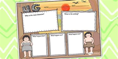 Free Story Review Writing Frame To Support Teaching On Ug