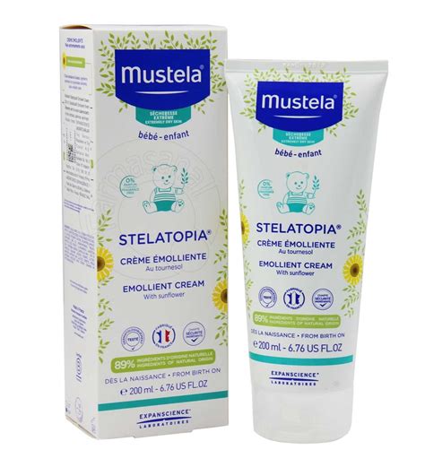 Mustela Stelatopia Смягчающее Крем 200 мл - pandababy