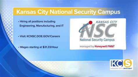 The Kansas City National Security Campus is hiring