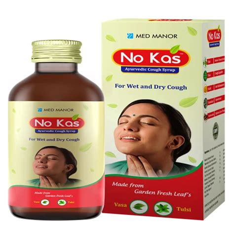 No Kas Ayurvedic Cough Syrup At Best Price In Hyderabad By Med Manor