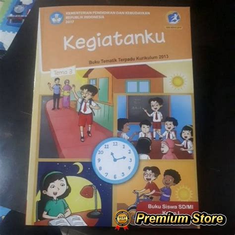 Jual Buku Tematik Kelas 1 Sd Tema 3 Kegiatanku Kurikulum 2013 Di Lapak