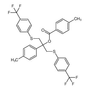 P Tolil Bis Trifluorometil Fenil Tio Propan Il