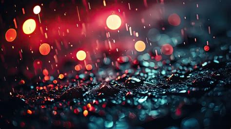 Premium AI Image | Rain photography