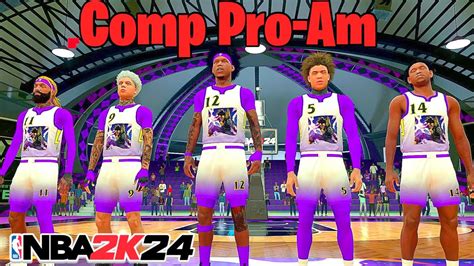 We Played Our First Comp Pro Am Game And Went Crazy In Nba K