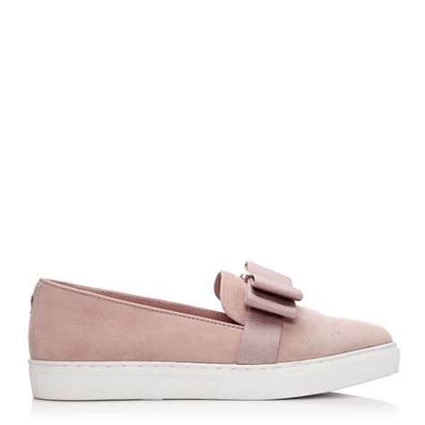 Eliza Nude Suede Shoes From Moda In Pelle Uk