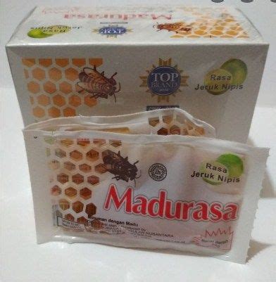 Madurasa 1 Box Madu Rasa Jeruk Nipis Isi 12 Sachet Lazada Indonesia