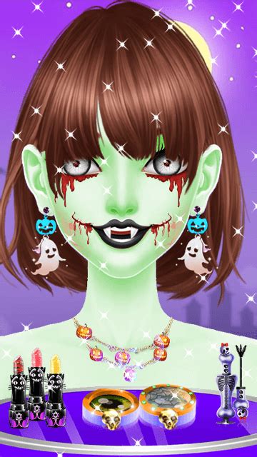 Halloween Makeup Dress Up Game