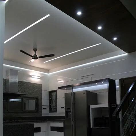 Rectangular Pop Ceiling For Urban Kitchen