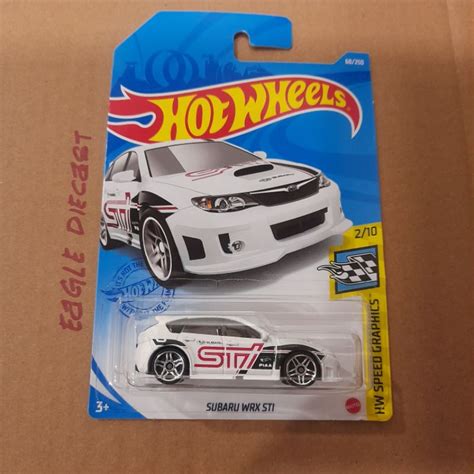 Hot Wheels Subaru WRX STi 2021 HotWheels White Putih Shopee Malaysia